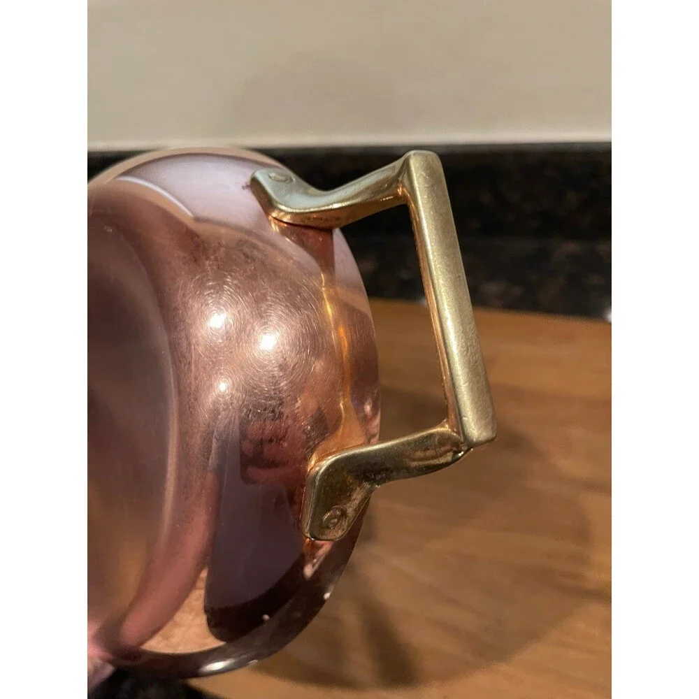 Vintage Paul revere Copper Fish Pan with Brass Handles